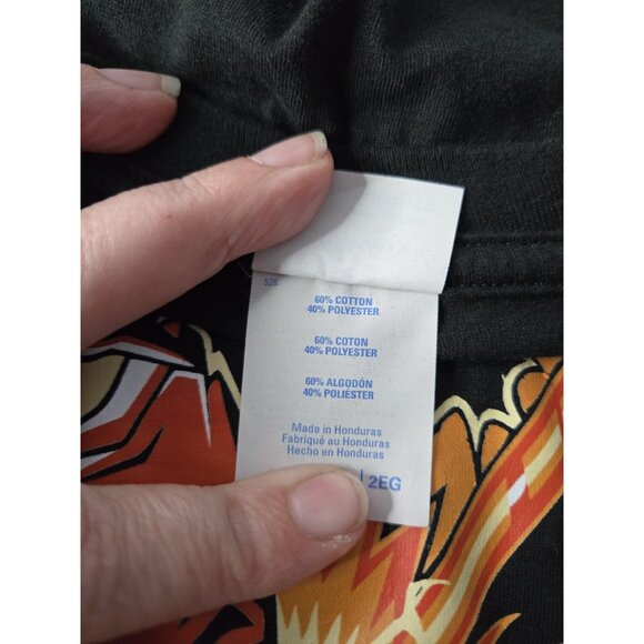 Dragon Ball Z Shirt Mens 2XL Black Goku Vegeta Kamehameha Anime Graphic Tee - Picture 5 of 8